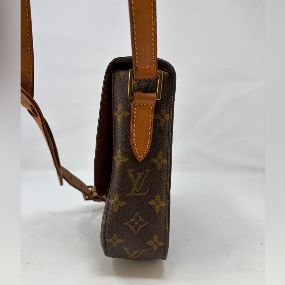 Louis Vuitton Saint Cloud GM Monogram Crossbody Bag Vintage 1989 Authentic LV - Picture 10 of 16